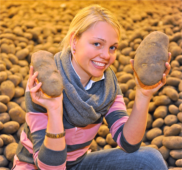 Auf zum Kartoffelmarkt nach Röttenbach, denn ...