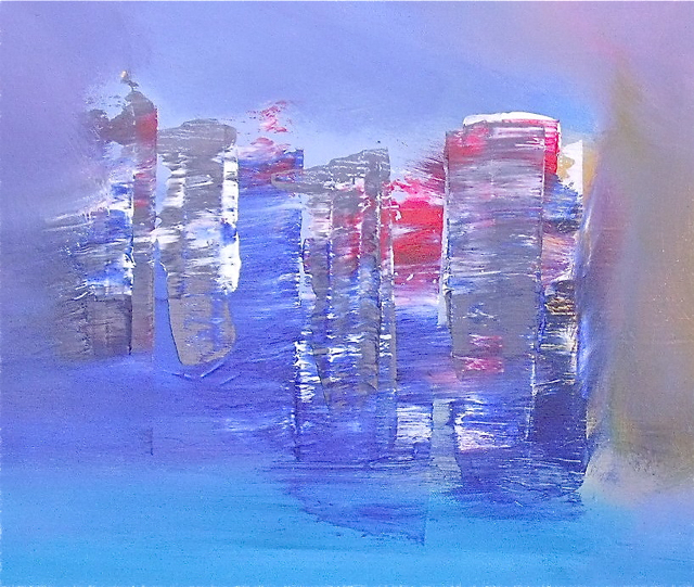 Abstrakte Fantasie-Anreger stellt die Künstlerin Corinna Mürberth unter dem Titel Moods of color" bis einschließlich 2. Januar 2013 in der HNO-Klinik Erlangen in der Waldstraße 1 aus. Die Ausstellung im Erdgeschoss ist täglich von 8.00 bis 20.00 Uhr geöffnet, der Eintritt ist frei. Foto: oh