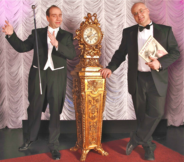 Auf ins Junge Theater: Mit viel Charme und Witz unterhalten zum Beispiel Marcelini & Thomas Mayer das Publikum. Foto: oh