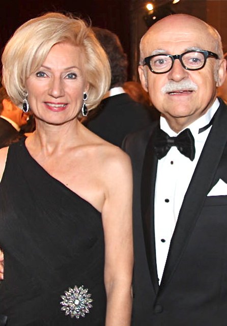 Kulturreferentin Prof. Dr. Julia Lehner mit Lebensgefährten Gerd Schmelzer, Unternehmer.