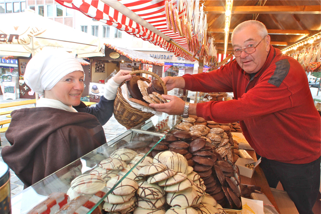 Die ,,Nürnberger Süße Woche läuft noch bis 4. November. Foto: bayernpress