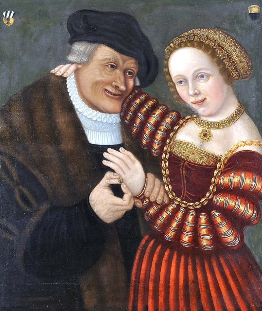 Nürnberger Meister des 17. Jahrhunderts: Bertold I. Tucher und seine Frau Anna Pfinzing. Foto: Uwe Niklas