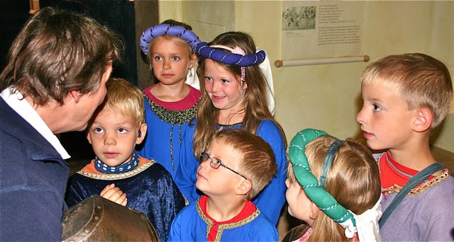 ... ist bei einem Kindergeburtstag auf Burg Abenberg möglich. Fotos (2): oh/Veranstalter