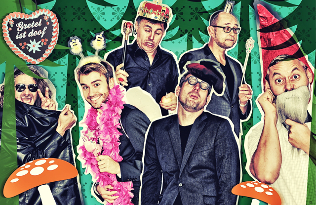 Die hänselnde Gretel heißt das Programm, mit dem die A capella-Comedy-Gruppe Sixpack am Samstag, 1. November, um 20.00 Uhr in der Aischgrundhalle in Adelsdorf gastiert. Das Sextett sucht im zauberhaften Märchenwald nach dem Retter, der es ermöglicht, wieder die lang verbotene Musik im dunklen Wald spielen zu dürfen. Karten gibt es in Adelsdorf bei der Apotheke am Rathaus, bei Bücher Schmidt und Optik Zenns sowie bei Moni Herzig (Telefon 09195/4467), Heidi Völlner (Telefon 09195/6068) und den Musikern de