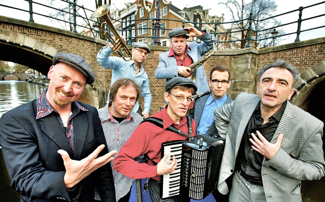 Die Amsterdam Klezmer Band ist wieder zu Gast in Fürth. Foto: oh