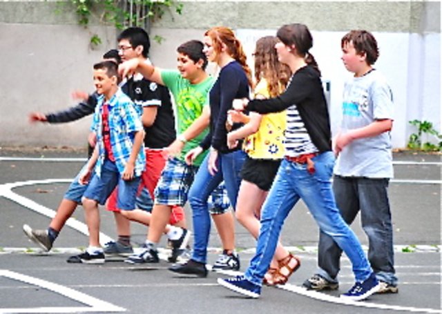 Gemeinsame Aktivitäten zum Lernen und Kennenlernen stehen im Mittelpunkt des Sommercamps der Bürgerstiftung.