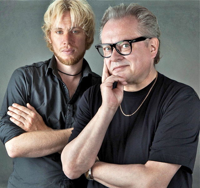 Heinz Rudolf Kunze (r.) und Jan Drees. Foto: Martin Huch