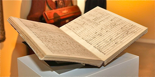 Handschriftliche Originalpartitur der Meistersinger von Nürnberg" / Richard Wagner, 1866. Foto: Germanisches Nationalmuseum
