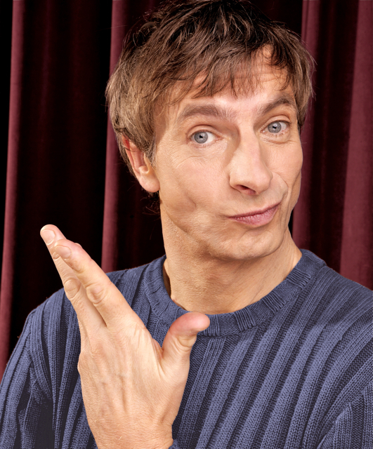 Ingolf Lück präsentiert sein Programm "Lück im Glück". Fotos (2): oh
