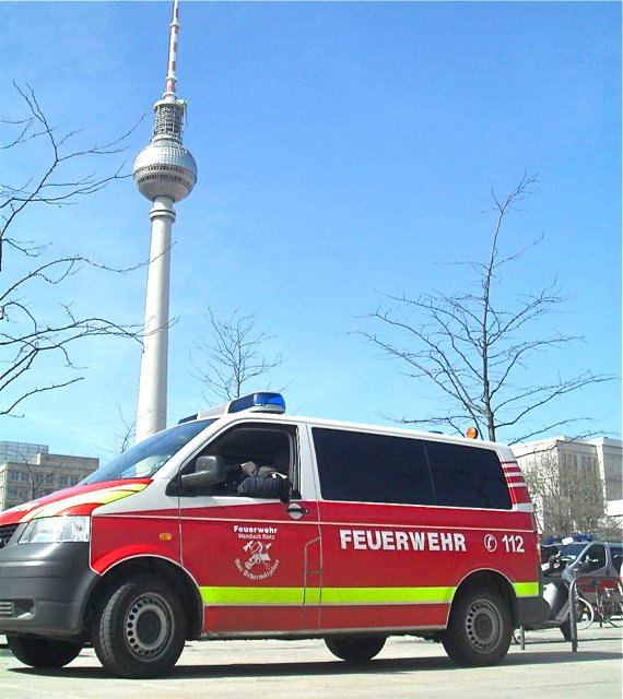 Feuerwehrimpressionen aus Berlin.