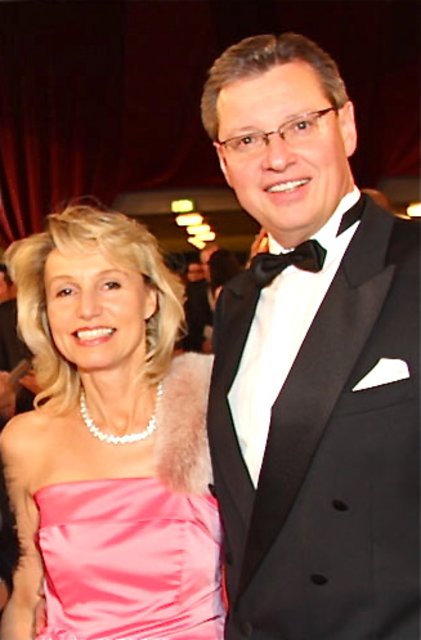 Messe-Geschäftsführer Dr. Roland Fleck und Gattin Dagmar.