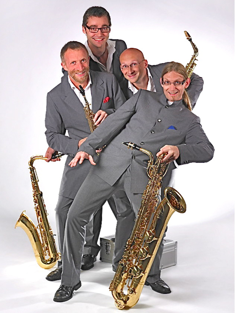 Das Saxofon-Quartett "fiasco classico". Foto: oh