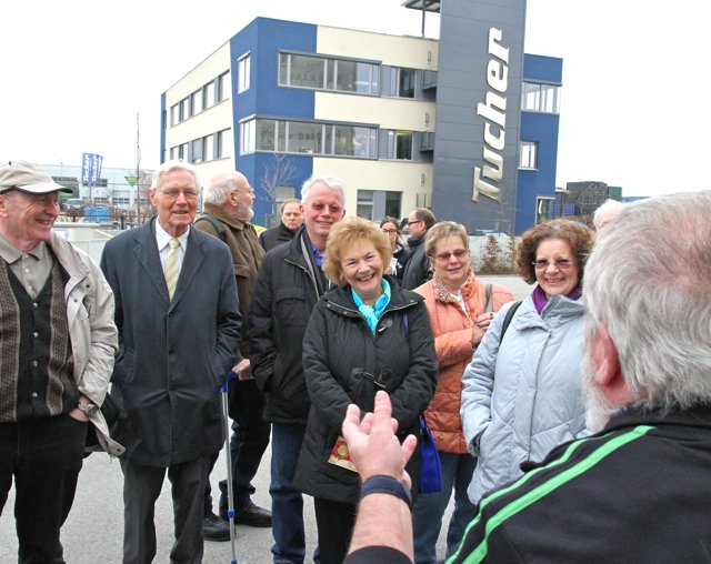 Bei der Führung darf immer auch gelacht werden.