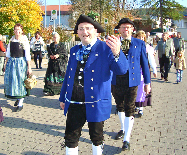 Der Umzug ist einer der Höhepunkte. Foto: oh