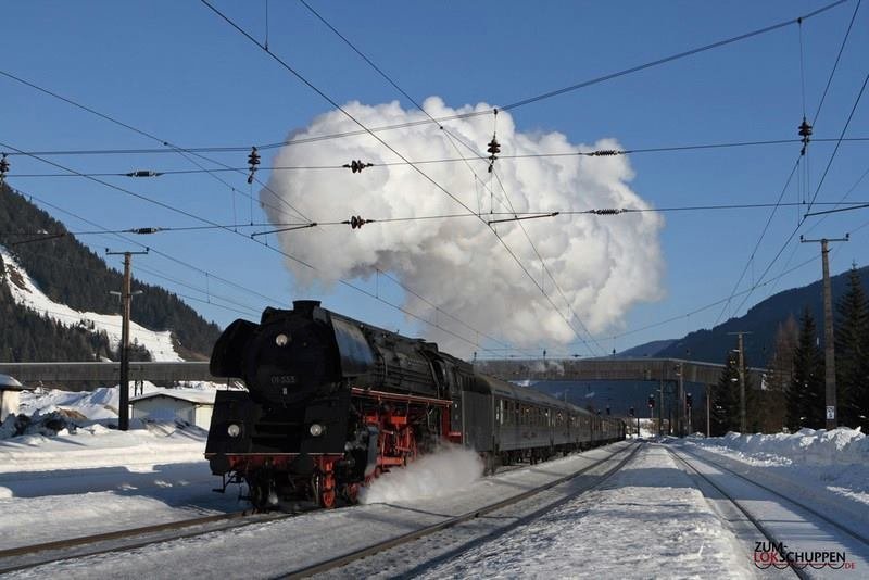 Der Mozartexpress nach Salzburg.