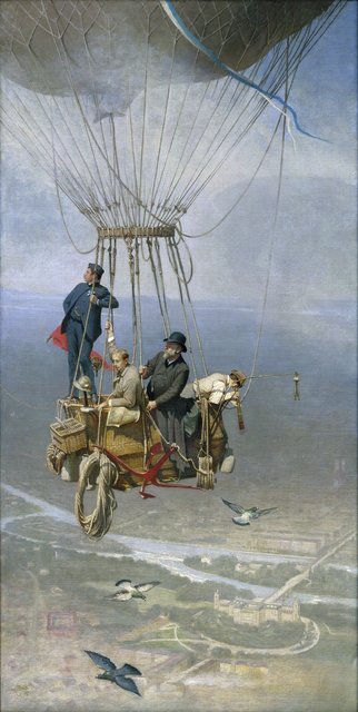 Pixis: 1.000 Meter über München, 1890. | Foto: Germanisches Nationalmuseum