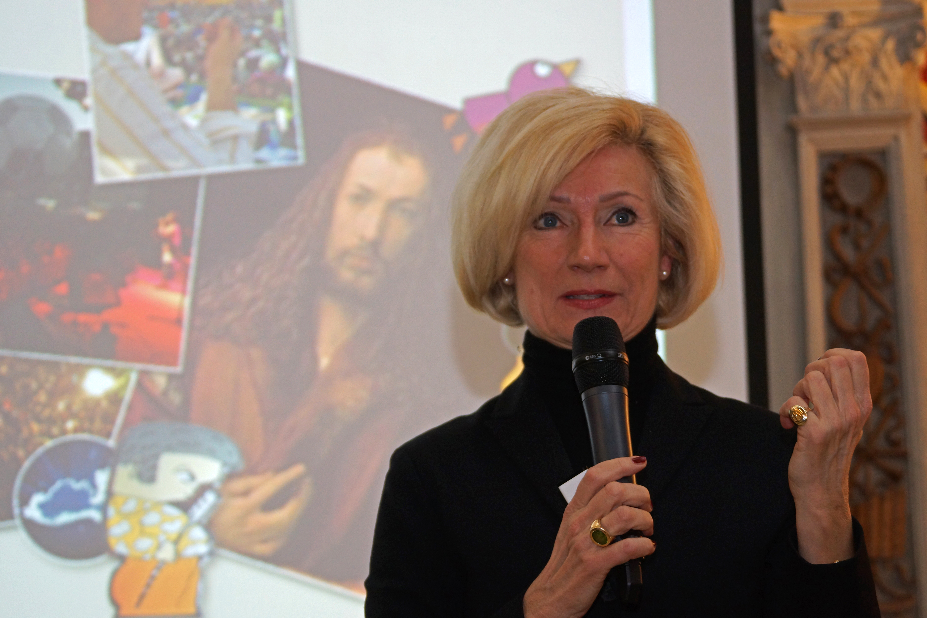Kulturreferentin Prof. Dr. Julia Lehner berichtet im Marketingclub Nürnberg über ihre Arbeit.