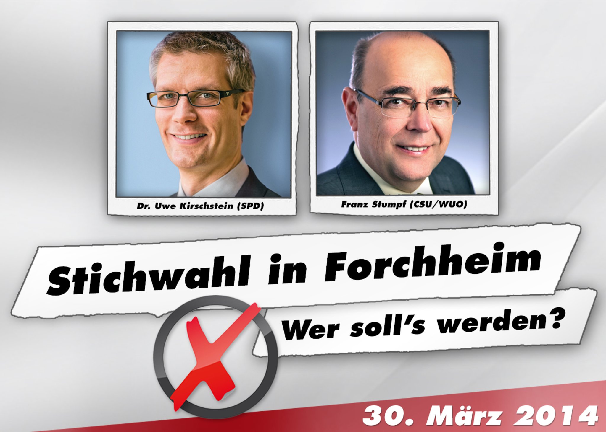 Stichwahl am 30. März die OBKandidaten im Interview Forchheim
