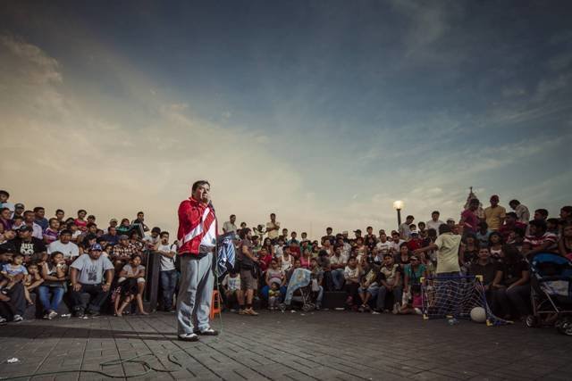 Die Ausstellung tourte bereits erfolgreich durch die Metropolen Südamerikas/Fernando Gutiérrez. | Foto: Deutsche Akademie für Fußball-Kultur