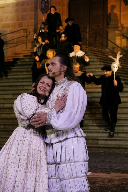 Szene aus ,,Der Herbst des Winterkönigs", Amberger Welttheater. | Foto: oh/Forster