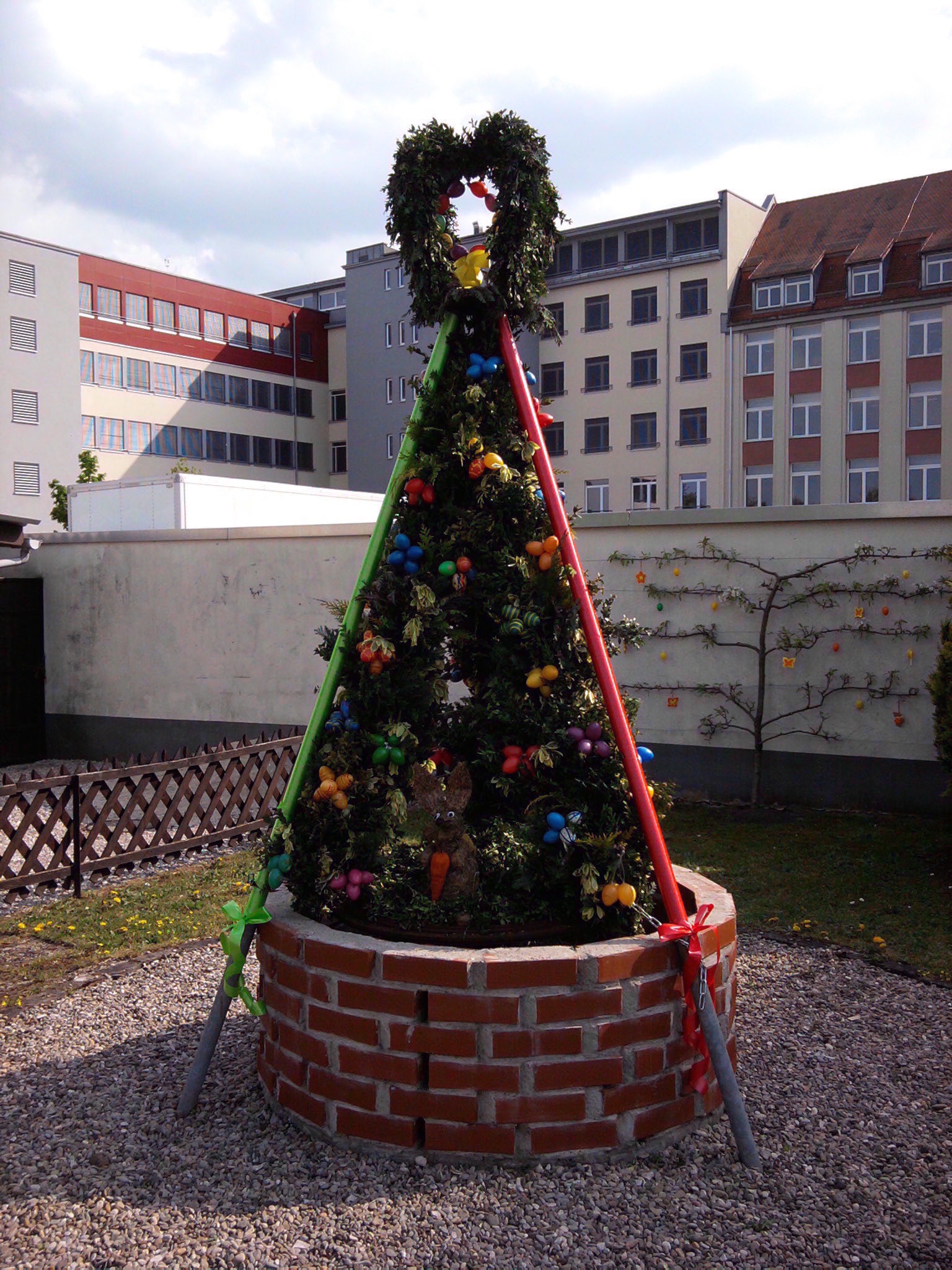 Osterbrunnen des KGV Fuchsloch e.V