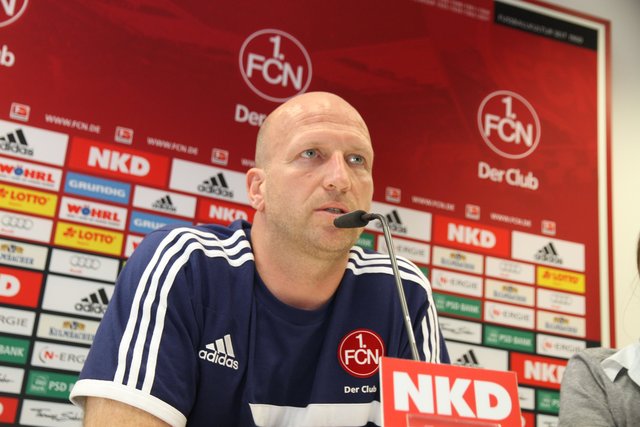 Interimstrainer Roger Prinzen hofft auf ein Comeback des 1. FCN und natürlich den Klassenerhalt. | Foto: bayernpress