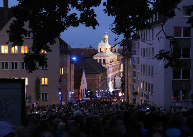 Blaue Nacht Nürnberg 2014. | Foto: bayernpress