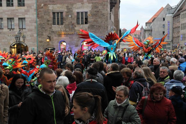 Blaue Nacht Nürnberg 2014. | Foto: bayernpress
