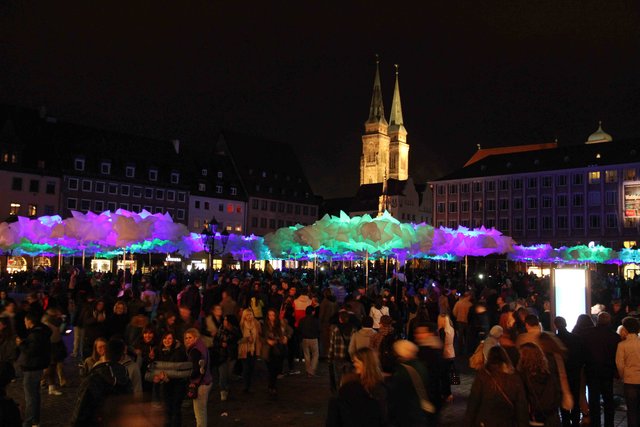 Blaue Nacht Nürnberg 2014. | Foto: bayernpress