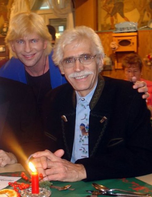 Schlagerstar Mark Lorenz (l.) - auf dem Foto mit Georg Renner - trauert um seinen Musikerfreund. | Foto: John R. Braun