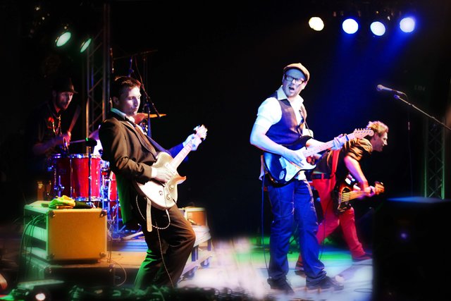 Die "Mojo Makers" sind die Entdeckung der dänischen Bluesrock- und R'n'B-Szene. Foto: oh