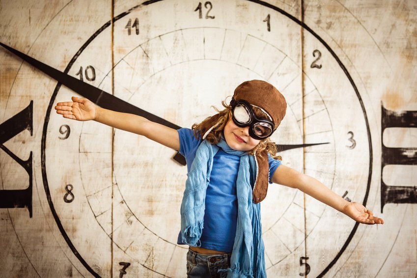 Am 7. August dürfen die Kinder ihre eigene Uhr gestalten.