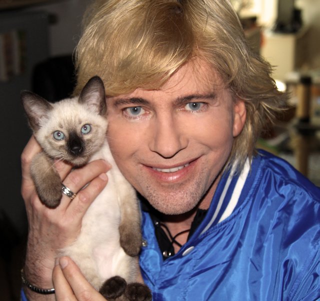 Mark Lorenz mit Fabio als Baby | Foto: John R. Braun