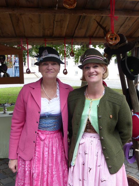 fesche Hüte am Handwerkermarkt