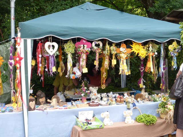 Deko am Handwerkermarkt