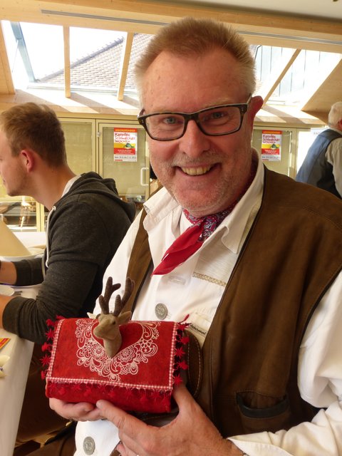 nettes Täschchen - von der Ehefrau selbst gebastelt!