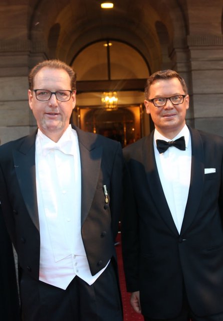 Staatsintendant Peter Theiler (l.) und Direktor Christian Ruppert.