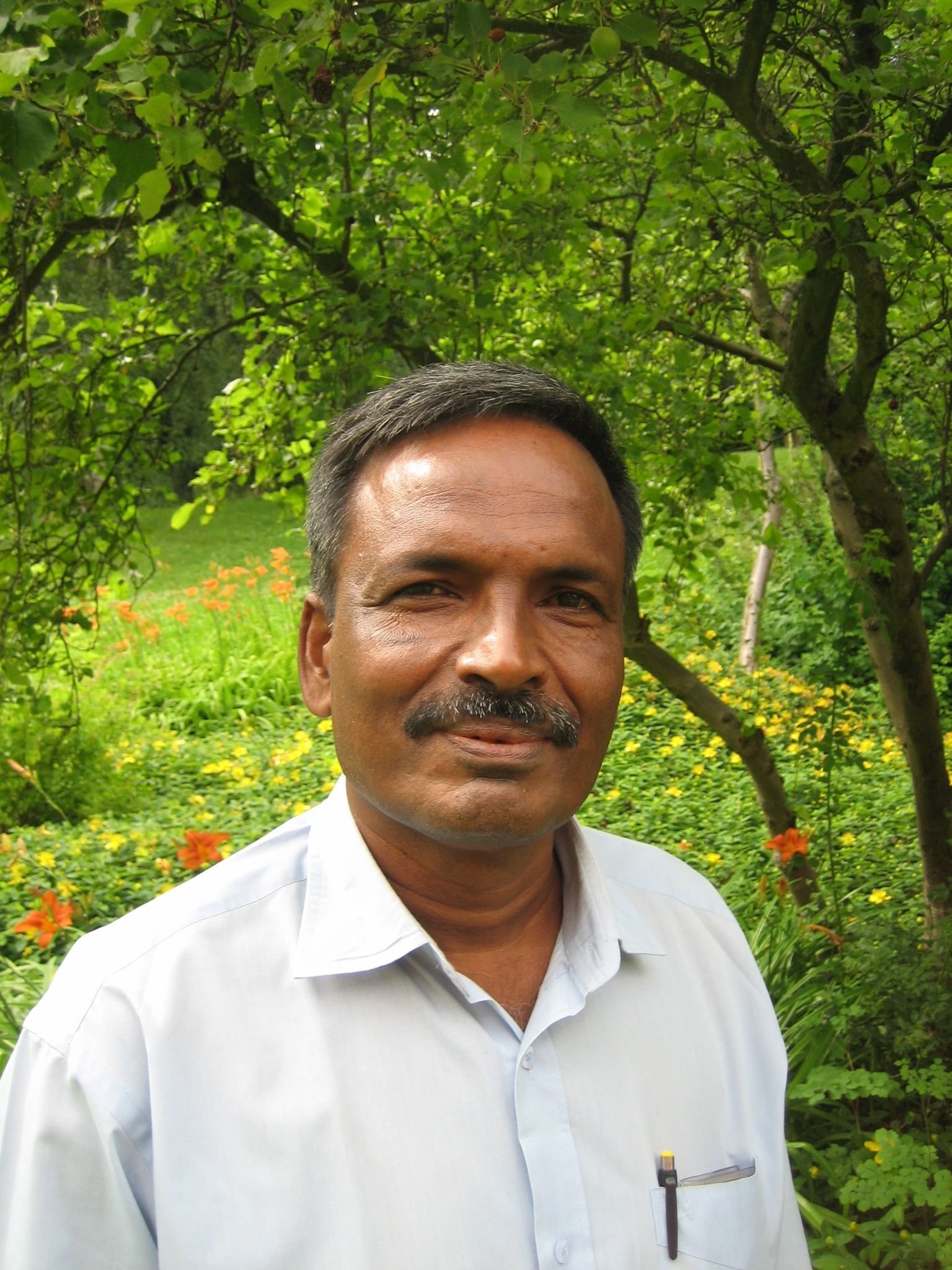 Porträt von Amirul Haque Amin.