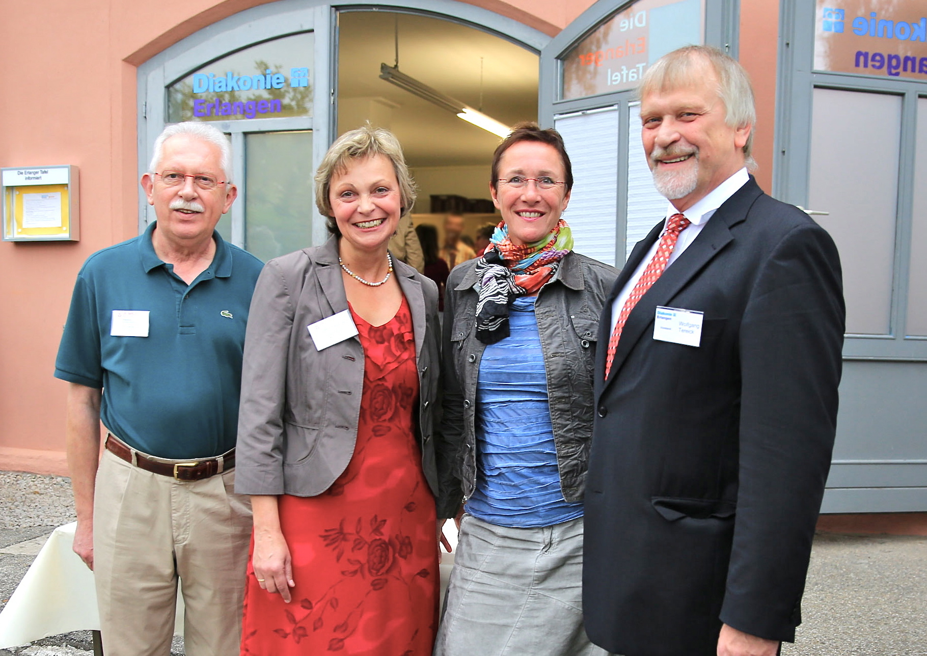 Gemeinsam für die gute Sache: Dieter Liebs, Gertrud König, Dr. Elisabeth Preuß und Wolfgang Tereick (v.l.n.r.). Foto: oh