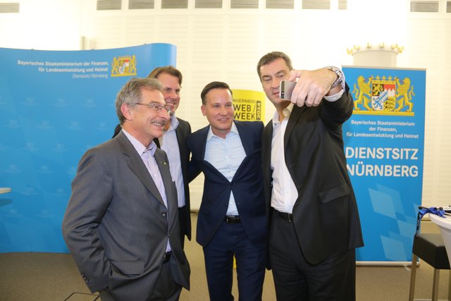 Zur Sicherheit noch ein "Selfie" auf die herkömmliche Art.