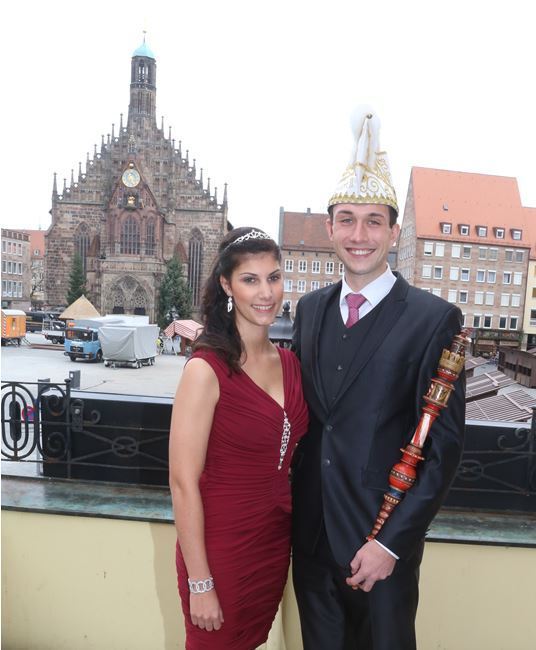 Sie sind das Nürnberger Prinzenpaar 2015: Nicole I. und Christian I.