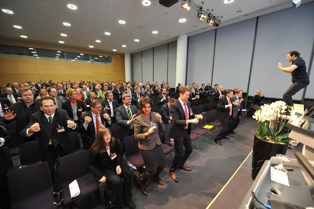 Unternehmerkongress, Impulsvortrag: Die Impulsvorträge widmen sich aktuellen Themen und geben dem Publikum interessante Denkanstöße.