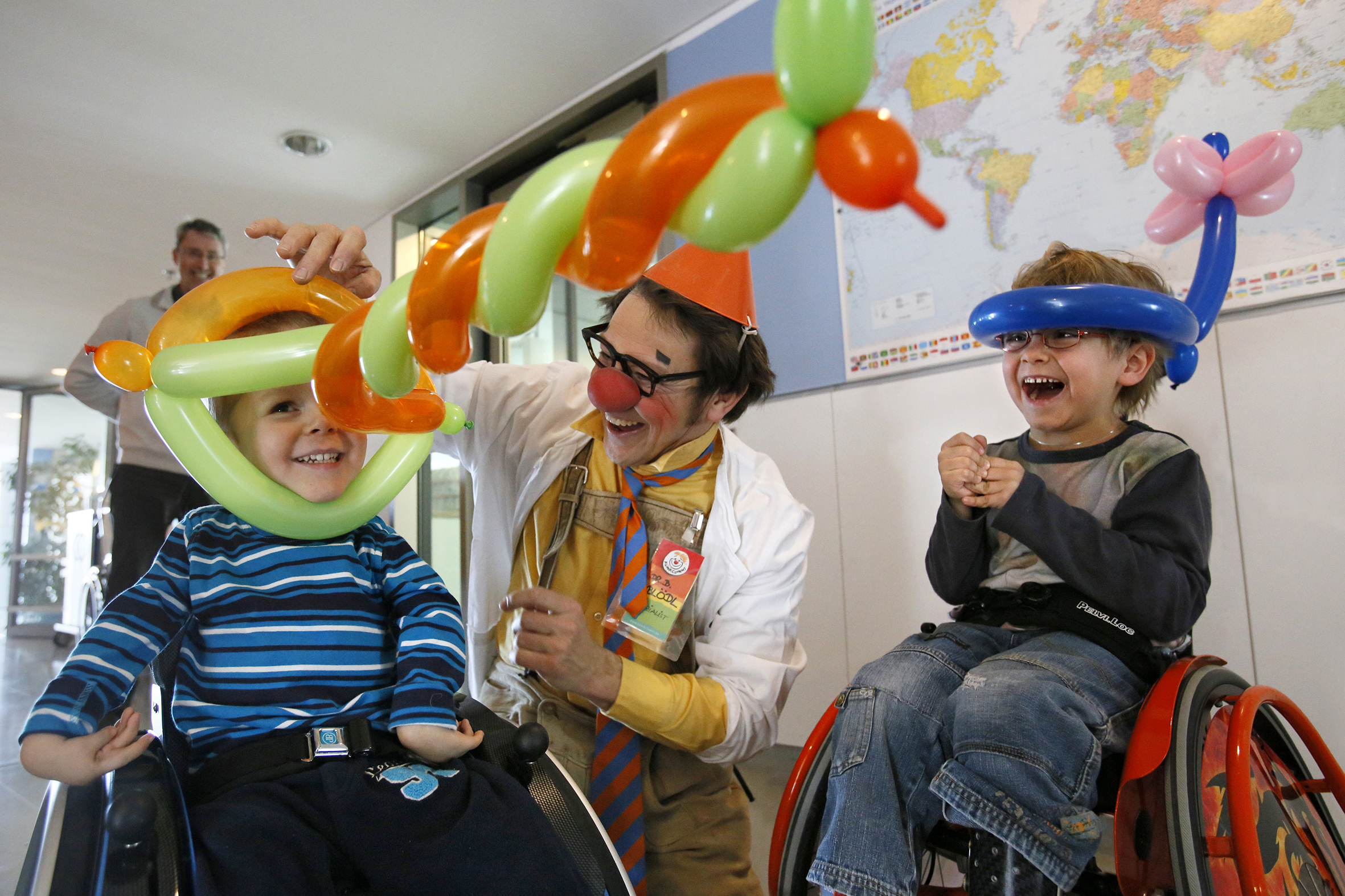 „Pflücke den Tag“ und „Ein Lachen schenken – Begegnungen mit den Klinik- Clowns“.