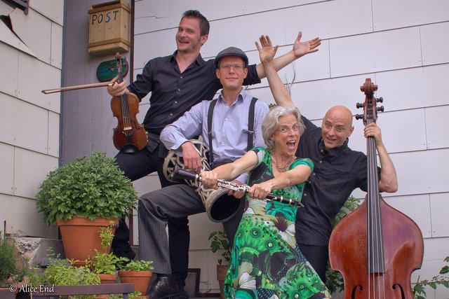 Palladim aus Deutschland spielt zum Klezmer-Brunch auf. Foto: oh