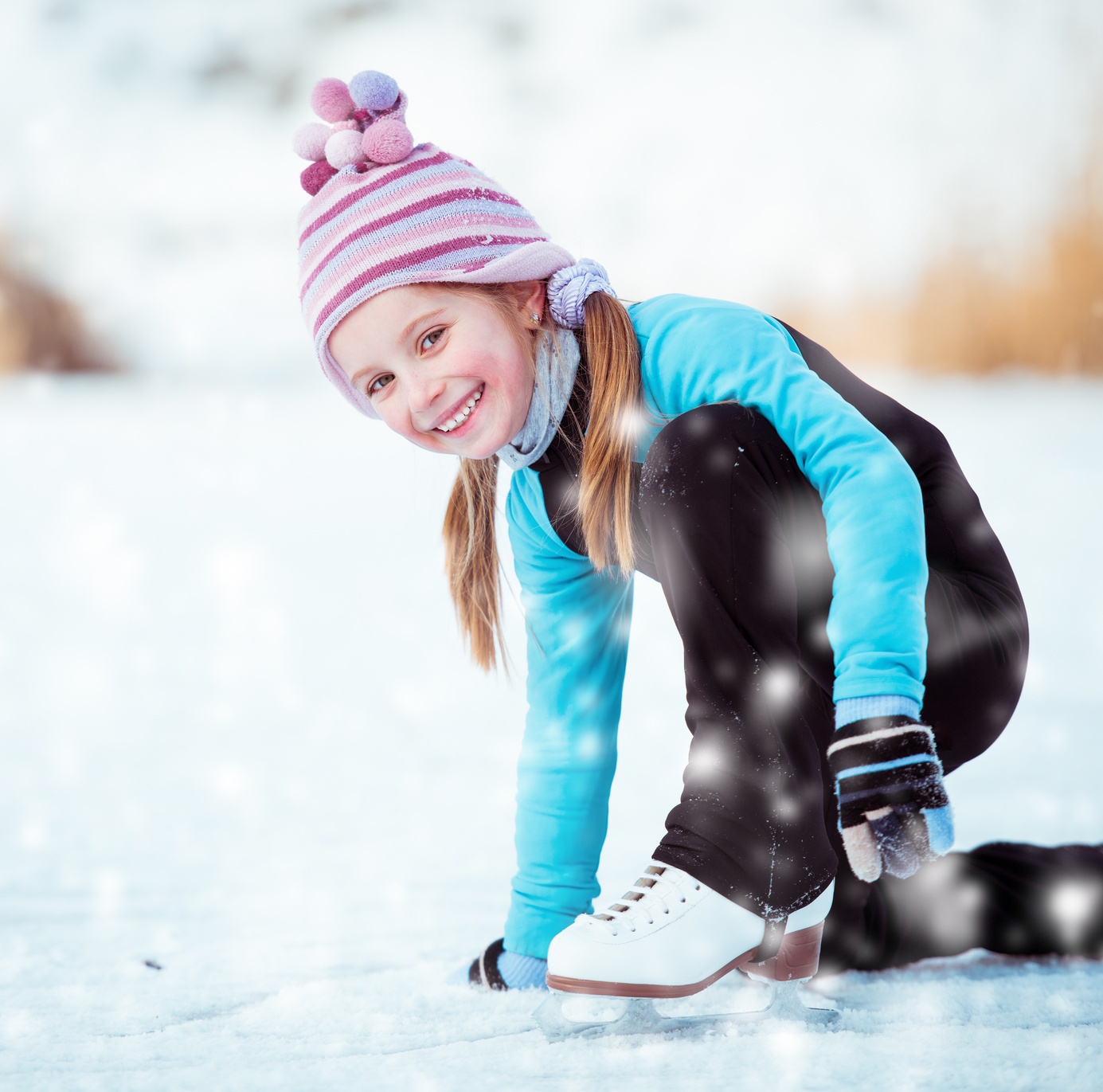 Eisflächen in Nürnberg werden bei ausreichender Stärke vom SportService der Stadt zum Eislaufen freigegeben.