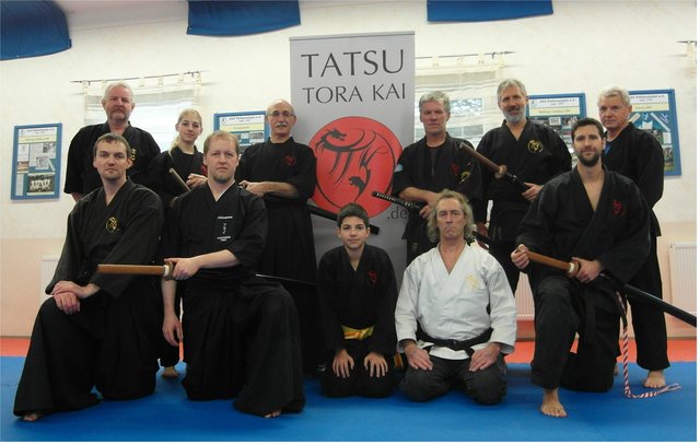 Gruppenbild und dann zum Schäufele-Essen...