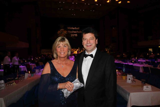 Matthias Benk, Mitglied des Vorstands der Sparkasse Nürnberg, und Ehefrau Maria.