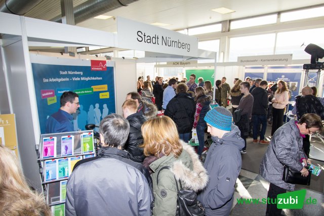 Karrieremesse Stuzubi – bald Student oder Azubi - am vergangenen Samstag, 6. Februar 2015, in Nürnberg. | Foto: oh/www.stuzubi.de