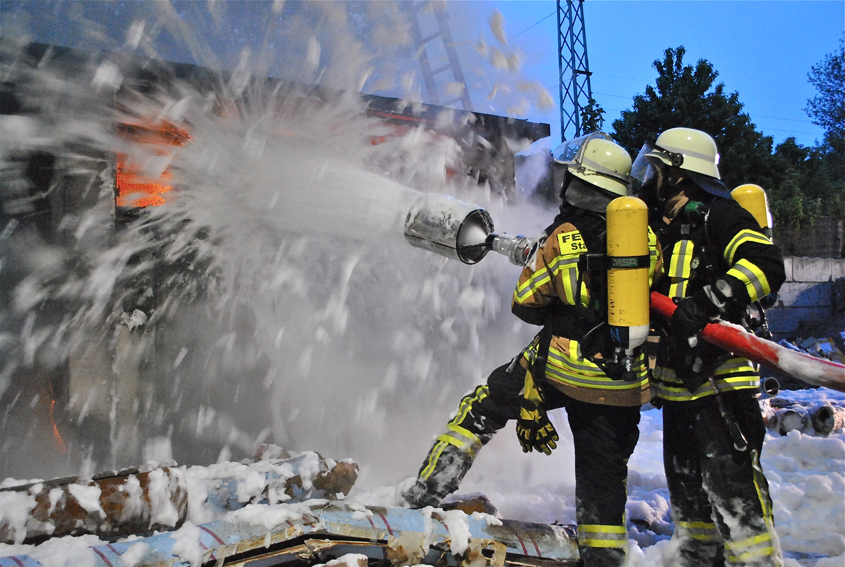 Insgesamt 2.402 Helfereinsatzstunden plus 107 Übungen: Auch im vergangenen Jahr waren die Kameraden der Freiwilligen Feuerwehr Forchheim enorm gefordert. Foto: FFW