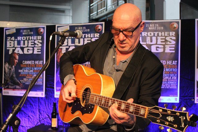 Klaus Brandl, der fränkische Inbegriff des Blues' ist mit von der Partie. Foto: Ebersberger